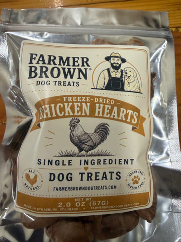 Chicken Hearts-Freeze Dried