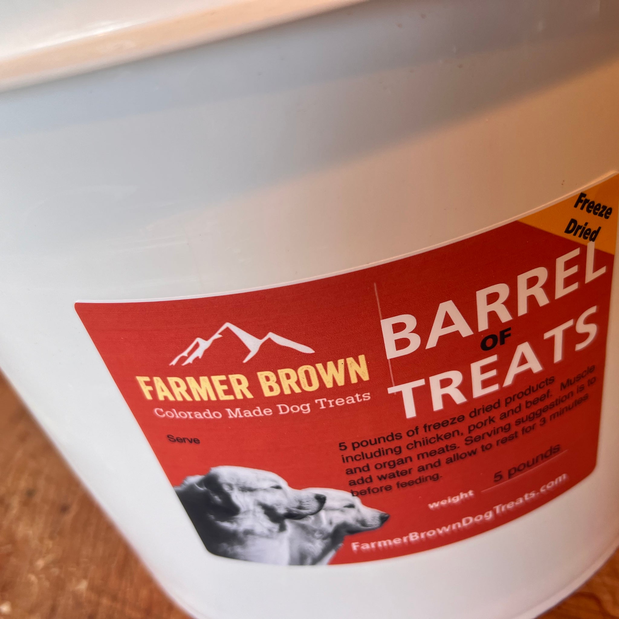 5 Pound Barrel of Treats