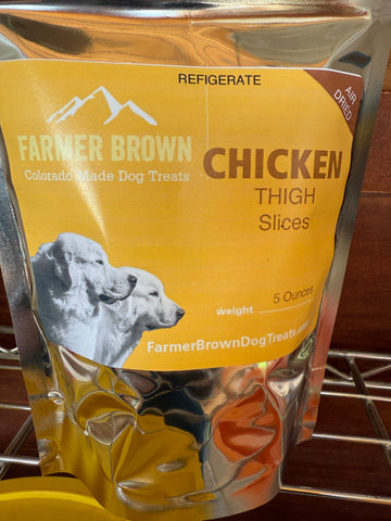 Chicken THIGH strips - Air Dried